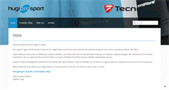 Desktop Screenshot of hugiprosport.ch